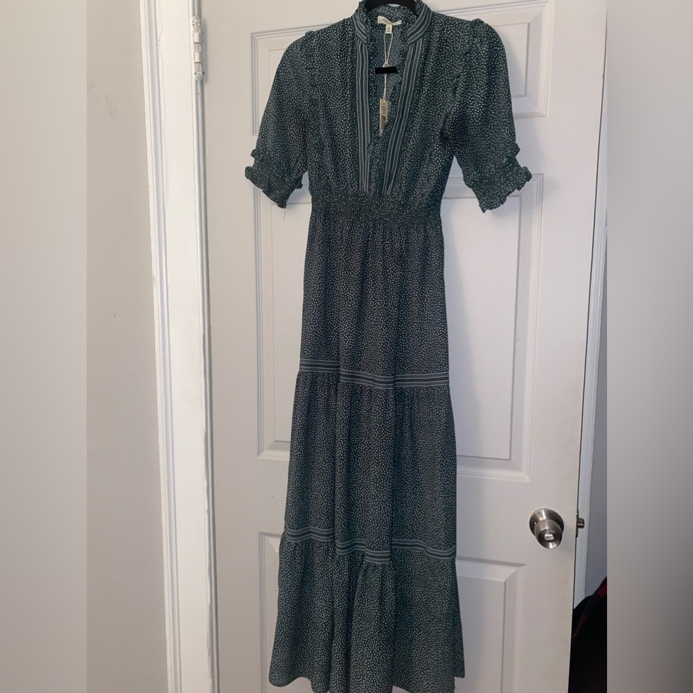 Max Studio maxi Green Dress